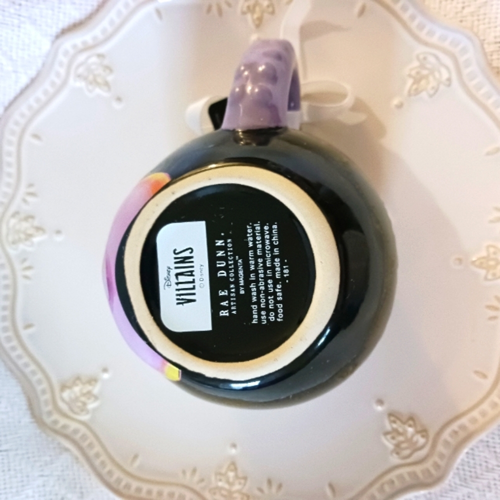Rae Dunn × Disney Villains Ursula Double Sided Ceramic Mug - Picture 8 of 12